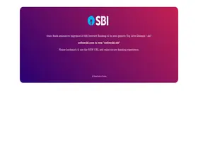 Preview of  onlinesbi.com