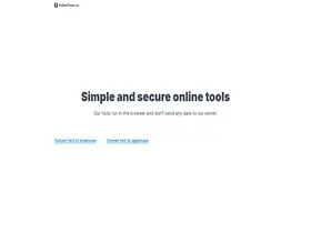 Preview of  onlinetools.co