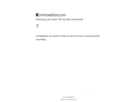 Preview of  onlinewebtool.com