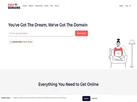 Preview of  onlydomains.com