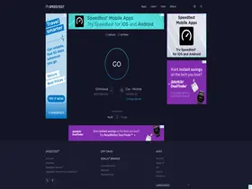 Preview of  ookla.speedtest.net