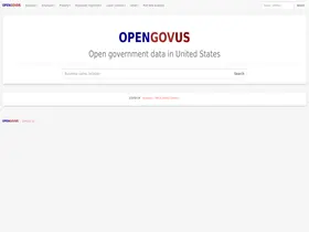 Preview of  opengovus.com