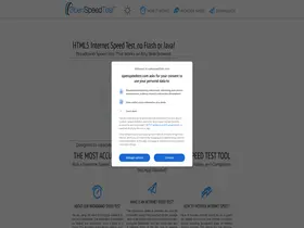 Preview of  openspeedtest.com