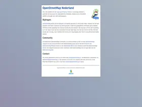Preview of  openstreetmap.nl