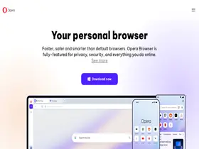 Preview of  opera.com