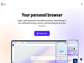 Preview of  operamini.co.in