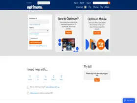 Preview of  optimum.net