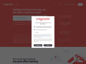 Preview of  ordertracker.com