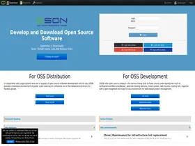 Preview of  osdn.net