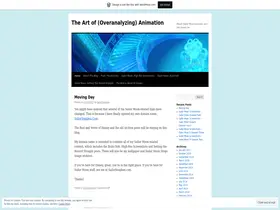 Preview of  overanalyzinganimation.wordpress.com