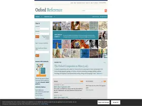 Preview of  oxfordreference.com