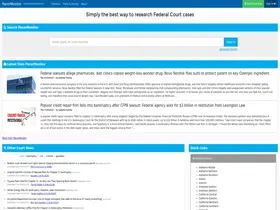 Preview of  pacermonitor.com
