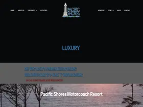 Preview of  pacificshoresmotorcoachresort.com