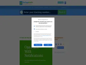 Preview of  packagetrackr.com