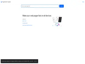 Preview of  pagespeed.web.dev