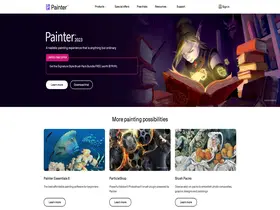 Preview of  painterartist.com