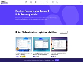 Preview of  pandorarecovery.com