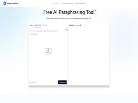 Preview of  paraphrasing-tool.com