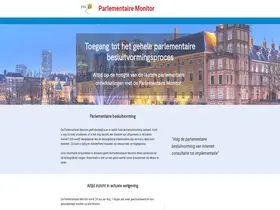 Preview of  parlementairemonitor.nl