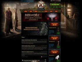 Preview of  pathofexile.com