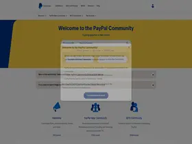 Preview of  paypal-community.com