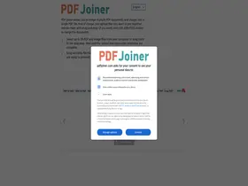 Preview of  pdfjoiner.com