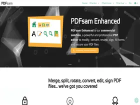 Preview of  pdfsam.org