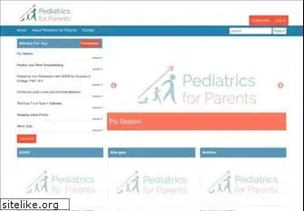 Preview of  pedsforparents.com