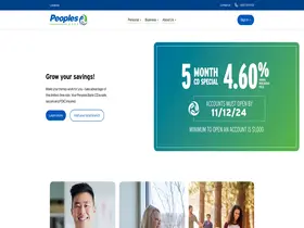 Preview of  peoplesbancorp.com