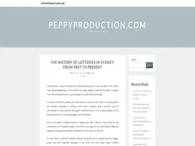 Preview of  peppyproduction.com