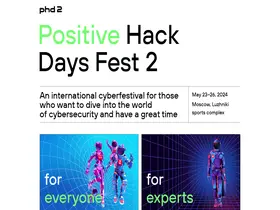 Preview of phdays.com