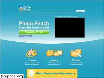 Preview of  photopeach.com