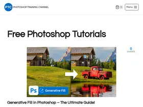 Preview of  photoshoptrainingchannel.com