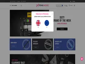 Preview of  pinknoise-systems.co.uk