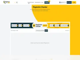 Preview of  plagiarismdetector.net