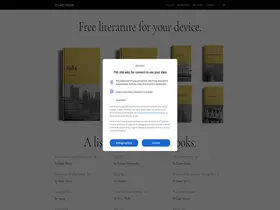 Preview of  planetebook.com