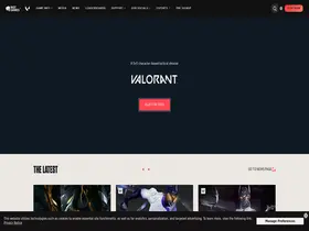 Preview of  playvalorant.com