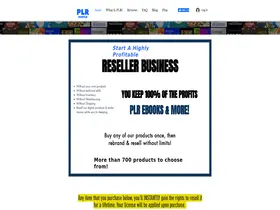 Preview of  plrhustle.com