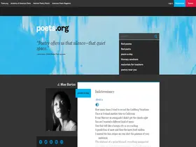 Preview of  poets.org