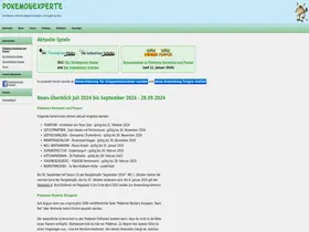Preview of  pokemonexperte.de