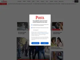 Preview of  posta.com.tr