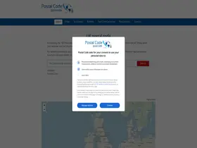 Preview of  postal-code.co.uk