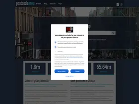 Preview of  postcodearea.co.uk