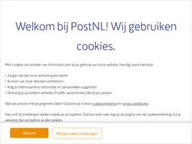 Preview of  postnl.nl