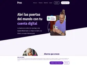 Preview of  prexcard.com.ar