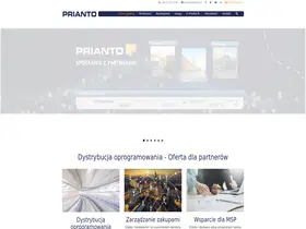 Preview of  prianto.pl