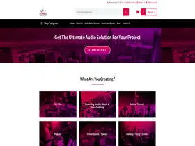 Preview of  pro-sound.com