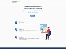 Preview of  processservers.com
