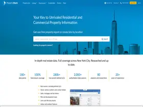 Preview of  propertyshark.com