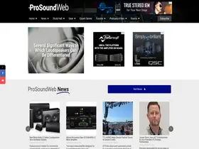 Preview of  prosoundweb.com